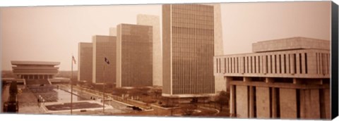 Framed Government Center, Albany, New York State, USA Print