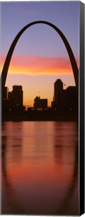 Framed US, Missouri, St. Louis, Sunrise Print