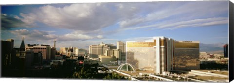 Framed Cloudy Sky Over the Mirage, Las Vegas, Nevada Print