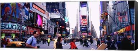 Framed Times Square, New York Print