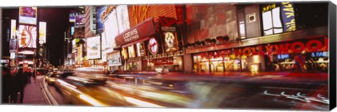 Framed Times Square at Nigth, Manhattan Print