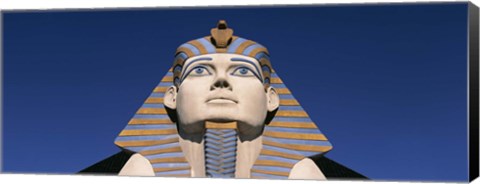 Framed Low angle view of a sphinx, Luxor Hotel Sphinx, Las Vegas, Nevada, USA Print