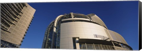 Framed Low angle view of a city hall, Downtown San Jose, Silicon Valley, California Print