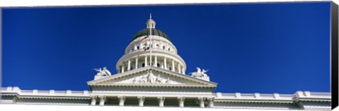 Framed Dome of California State Capitol Building, Sacramento, California Print