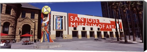 Framed San Jose Museum Of Art, San Jose, California Print