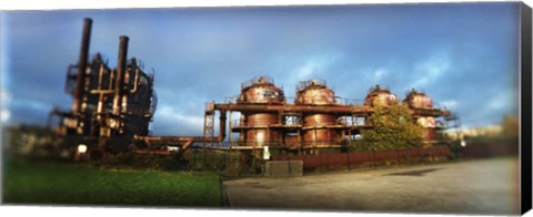 Framed Old oil refinery, Gasworks Park, Seattle, King County, Washington State, USA Print