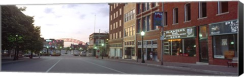 Framed Street View of Kansas City, Missouri Print