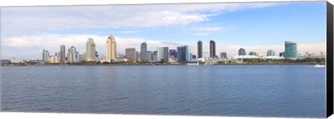 Framed Buildings at the waterfront, San Diego, San Diego County, California, USA 2010 Print