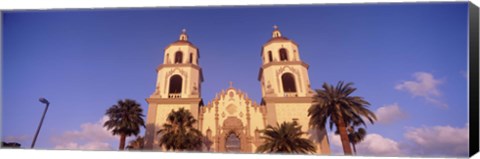 Framed Low Angle View of St. Augustine Cathedral, Tucson, Arizona Print