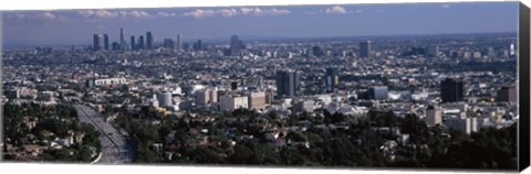 Framed Hollywood, City Of Los Angeles, California Print