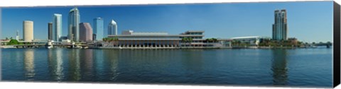 Framed Buildings at the waterfront, Tampa, Hillsborough County, Florida, USA Print