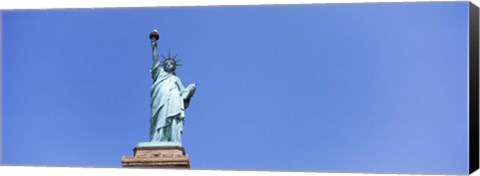 Framed Statue Of Liberty (horizontal), Liberty Island, New York City, New York State Print