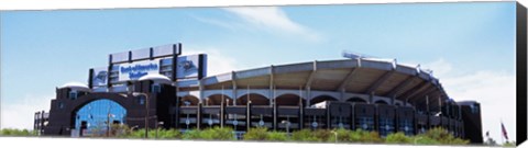 Framed Football stadium in a city, Bank of America Stadium, Charlotte, Mecklenburg County, North Carolina, USA Print