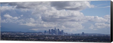 Framed Cloudy Sky Over Los Angeles Print
