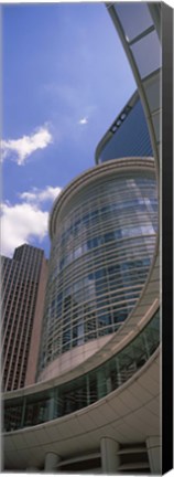 Framed Low angle view of a building, Chevron Building, Houston, Texas Print