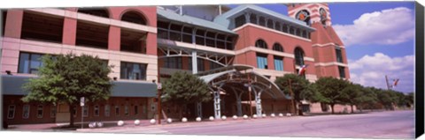 Framed Facade of a baseball stadium, Minute Maid Park, Houston, Texas, USA Print