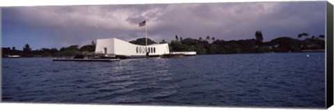 Framed Pearl Harbor, Honolulu, Hawaii Print