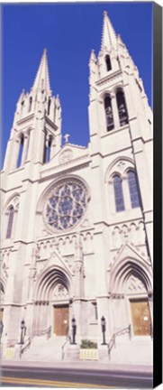 Framed Facade of Cathedral Basilica of the Immaculate Conception, Denver, Colorado, USA Print