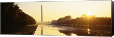 Framed Washington Monument, Washington DC, District Of Columbia, USA Print