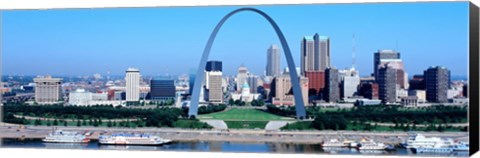 Framed USA, Missouri, St. Louis, Gateway Arch Print