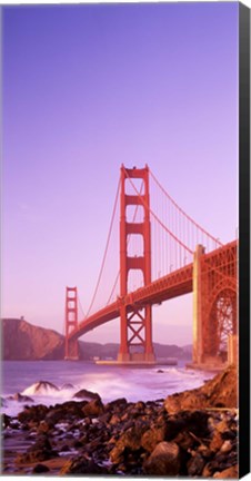 Framed Golden Gate Bridge (horizontal view) Print