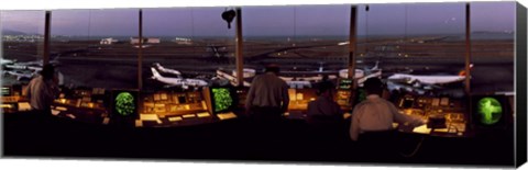 Framed San Francisco Intl Airport Control Tower San Francisco CA Print