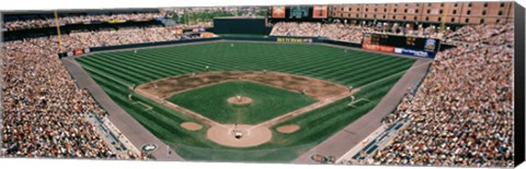 Framed Camden Yards Baseball Field Baltimore MD Print