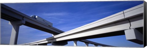 Framed Interchange, Texas, USA Print
