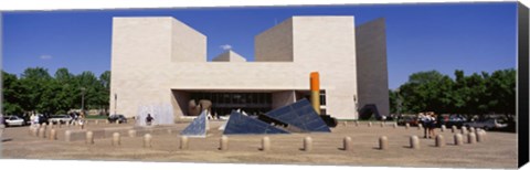 Framed Facade of a building, National Gallery of Art, Washington DC, USA Print