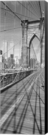 Framed Brooklyn Bridge Manhattan New York City NY USA Print