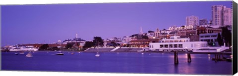 Framed Ghirardelli Square, San Francisco, California, USA Print