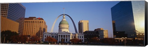 Framed Buildings in St. Louis MO Print
