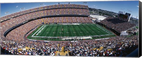 Framed Sold Out Crowd at Mile High Stadium Print