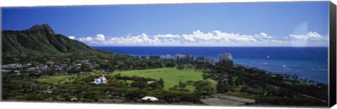 Framed Waikiki Oahu HI Print