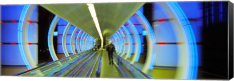 Framed Escalator, Las Vegas Nevada, USA Print