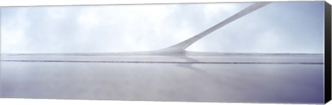 Framed Low angle view of an arch, Gateway Arch, St. Louis, Missouri Print