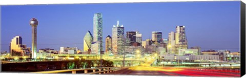 Framed Dallas Texas USA Print