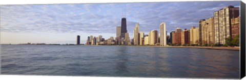 Framed Lake Michigan Chicago IL Print