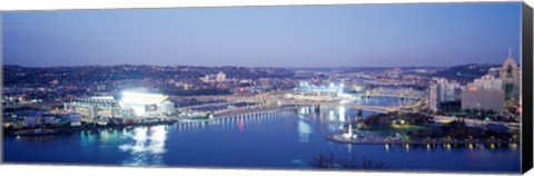 Framed Heinz Stadium, Pittsburgh PA Print