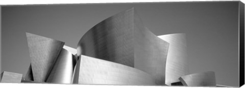 Framed Low angle view of a building, Walt Disney Concert Hall, City of Los Angeles, California, USA Print