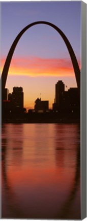 Framed US, Missouri, St. Louis, Sunrise Print