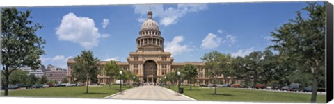 Framed Facade of a government building, Texas State Capitol, Austin, Texas, USA Print