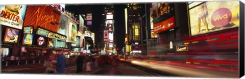 Framed Buildings in a city, Broadway, Times Square, Midtown Manhattan, Manhattan, New York City Print