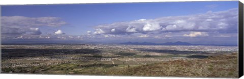 Framed Clouds over a landscape, South Mountain Park, Phoenix, Maricopa County, Arizona, USA Print