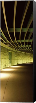 Framed Walkway of a city hall, San Jose City Hall, San Jose, Santa Clara County, California, USA Print