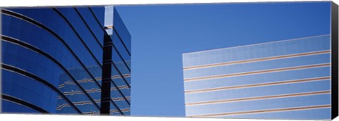 Framed Skyscrapers in a city, Midtown plaza, Atlanta, Fulton County, Georgia, USA Print