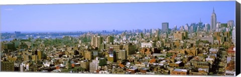 Framed Manhattan, New York City, New York State, USA Print