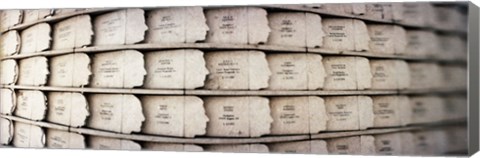 Framed September 11th memorial, Staten Island, New York City, New York State, USA Print