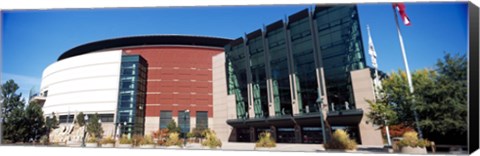 Framed Building in a city, Pepsi Center, Denver, Colorado Print