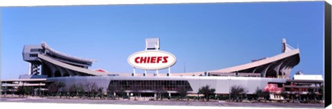 Framed Arrowhead Stadium, Kansas City, Missouri Print